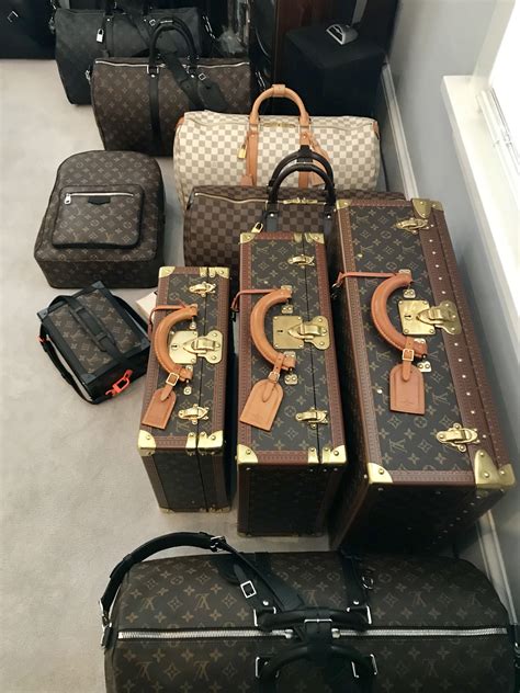 red louis vuitton luggage|louis vuitton hard suitcase.